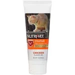 Nutri-Vet Chicken Hairball Paw-Gel for Cats 3-oz