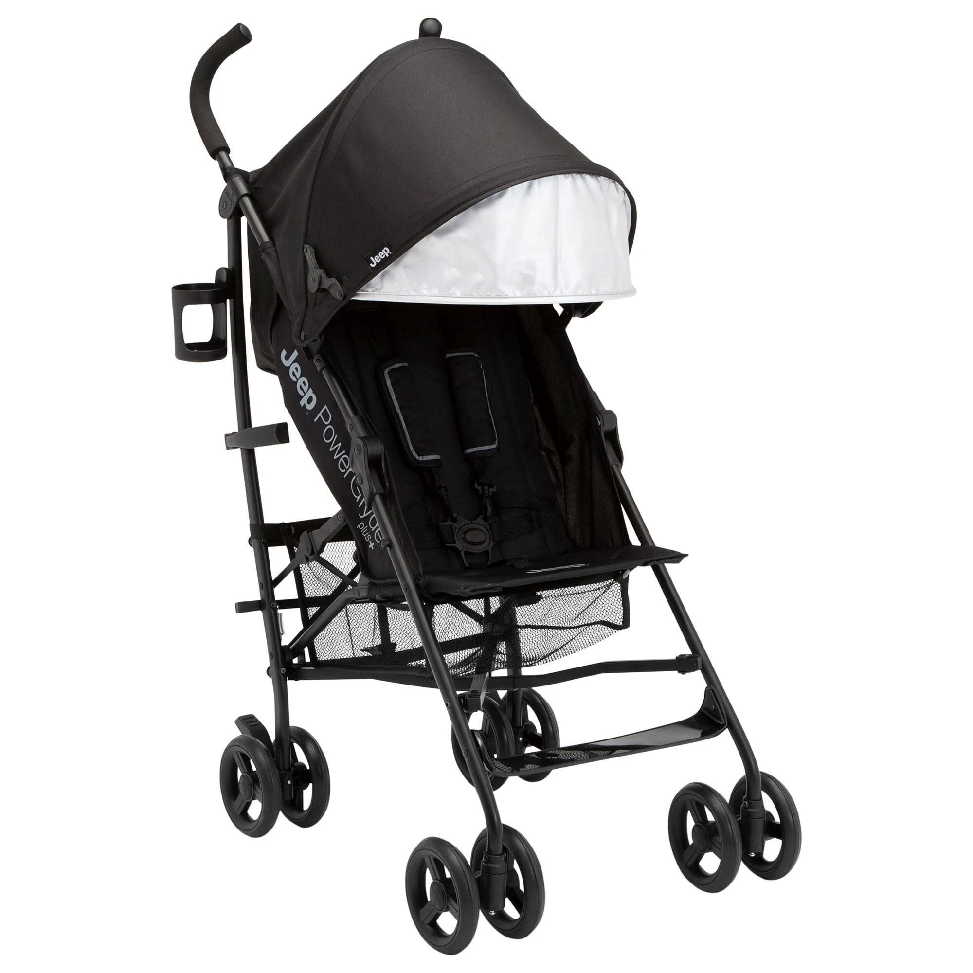 Jeep Powerglyde plus Stroller by Delta Children Lightweight Travel Stroller with