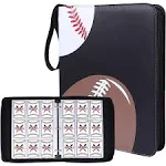 NeatoTek 9 Pocket Waterproof Trading Card Binder-Album Display Holder-Sports