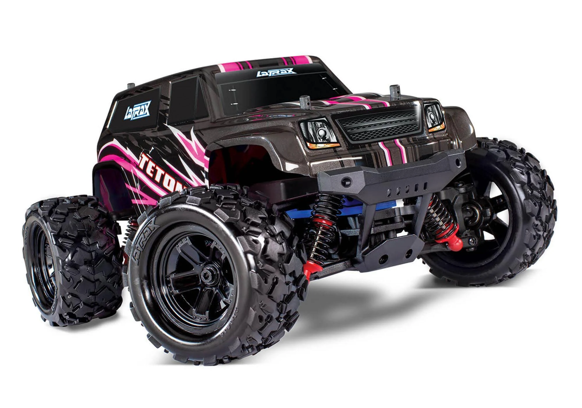 Traxxas LaTrax Teton 1/18 4WD RTR Monster Truck (Pink) w/2.4GHz Radio, Battery & AC Charger