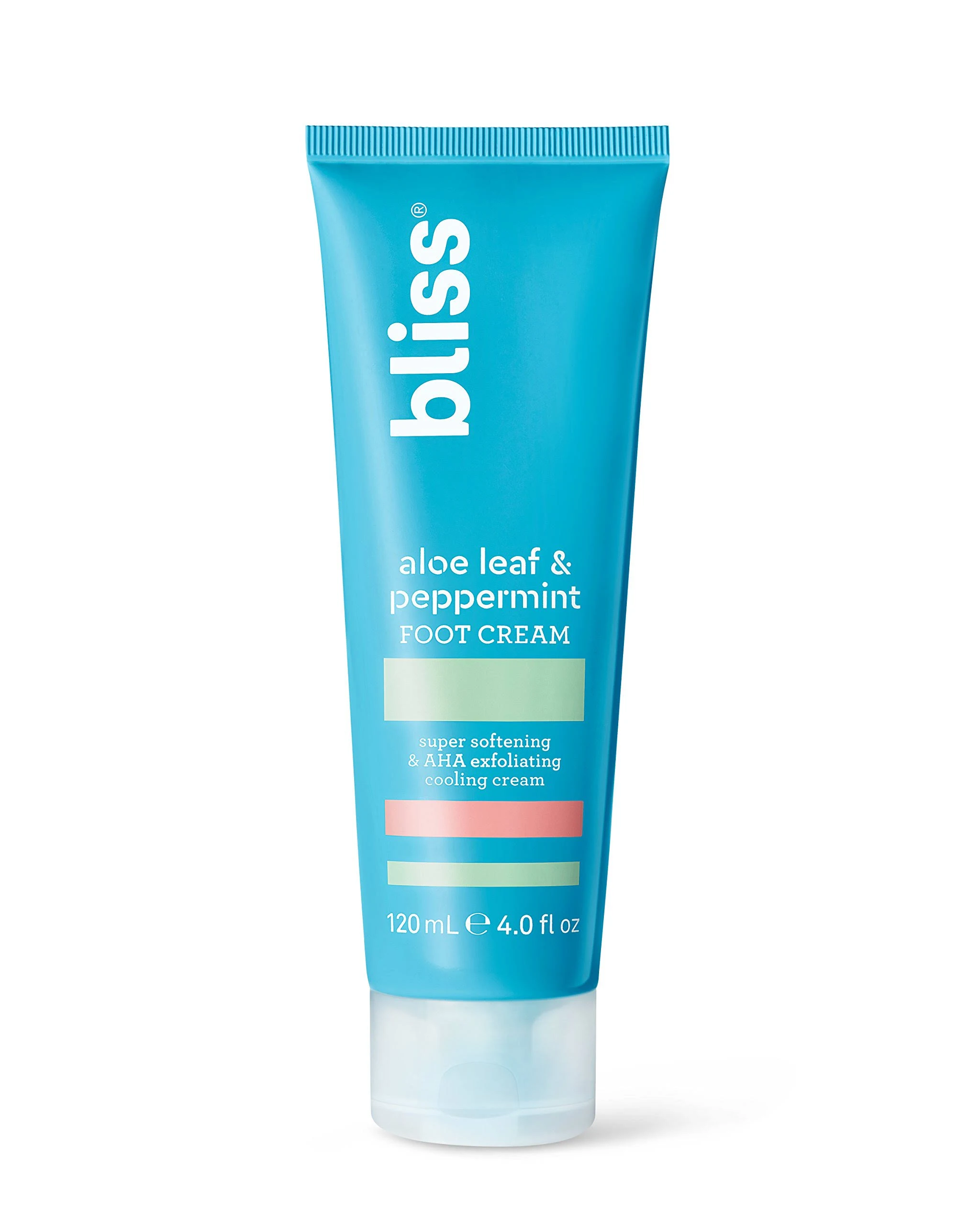 Bliss Foot Cream, Aloe Leaf & Peppermint - 4.0 fl oz