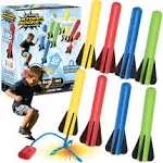 Stomp Rocket® Junior Multi-Color Glow In The Dark 8 Pack