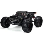 ARRMA 1/8 Notorious 6S V5 4WD BLX Stunt RC Truck with Spektrum Firma RTR (Transmitter and Receiver Included, Batteries and Charger Required), Black, ARA8611V5T1