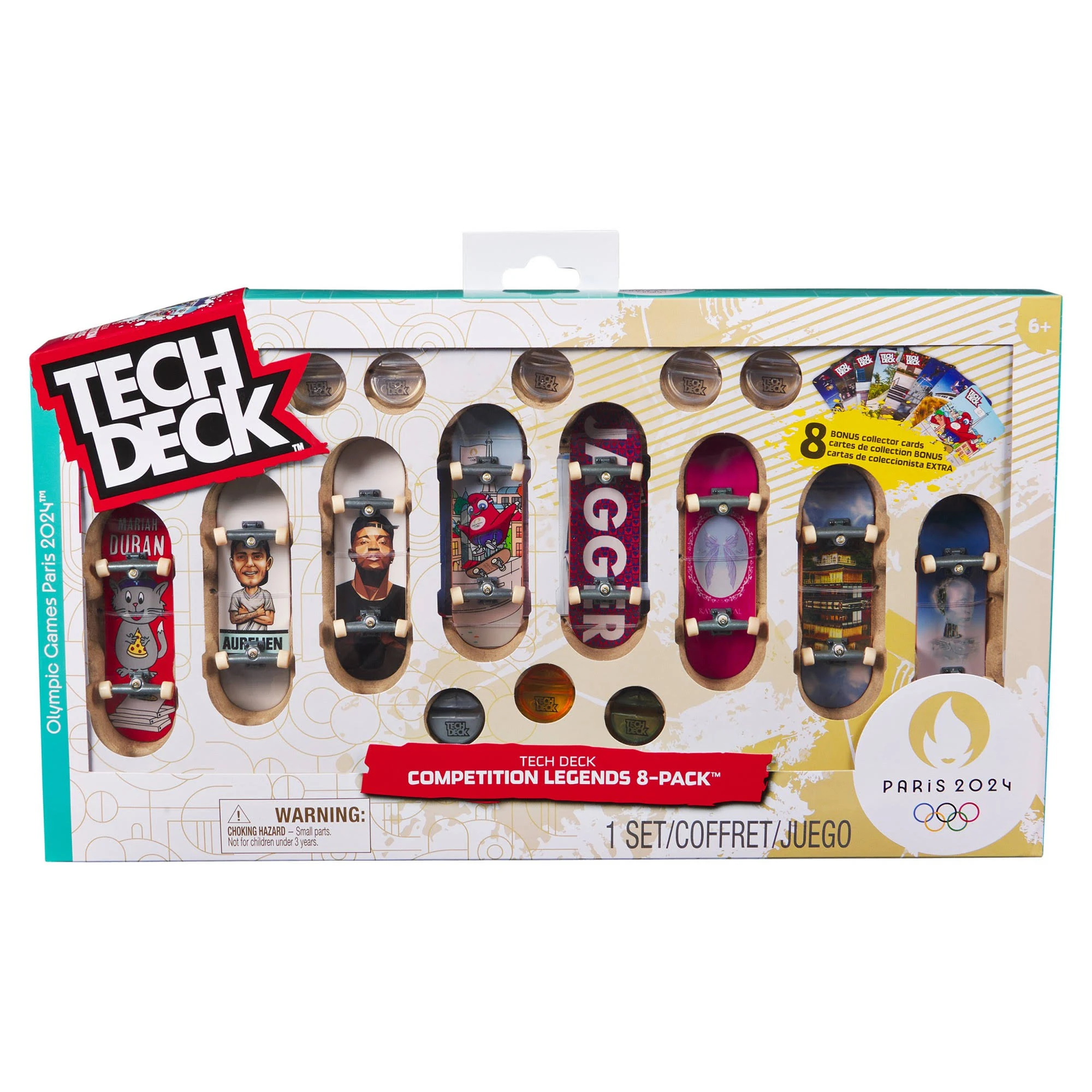 Tech Deck 96mm Olympic 8pk