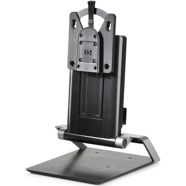 HP Integrated Work Center Stand Monitor/Desktop Stand - 17"-24" - Black