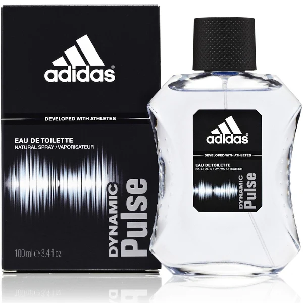 Adidas Dynamic Pulse Eau de Toilette for Men - 3.4 fl oz bottle