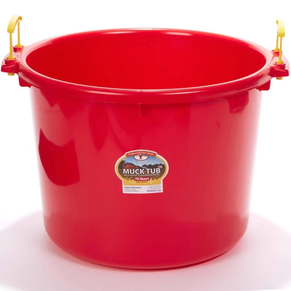 Little Giant 70 Quart Muck Tub - Black