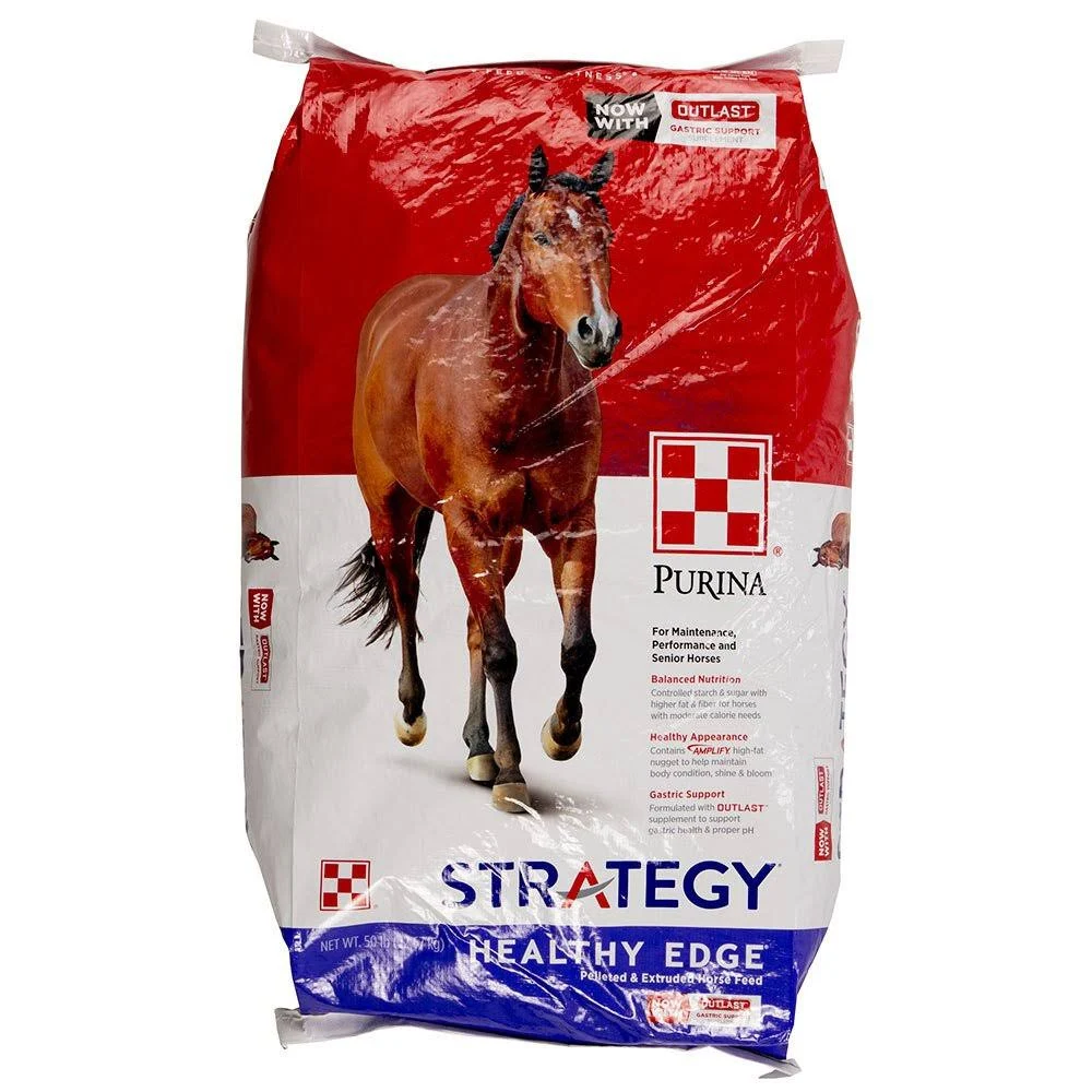 Purina Strategy Healthy Edge Horse Feed (50 lbs)