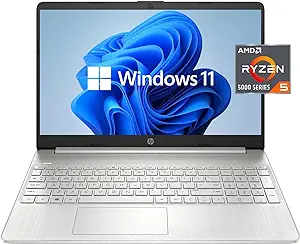 HP Pavilion 15.6" FHD Laptop (2022 Latest Model), AMD Ryzen 5 5500U (Beats i7-11370H), 16GB RAM, 512GB PCIe NVMe M.2 SSD, Thin & Portable, Micro-Edge & Anti-Glare Screen, Long Battery Life, Windows 11