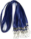 Ollain Bulk Lanyards Premium Cruise Lanyard Nylon Badge Lanyards for ID Holder ...