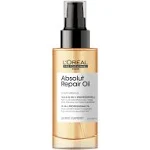 L'Oreal Professionnel Absolut Repair 10-in-1 Oil | Multi-Benefit for Dry & Damaged Hair | Repairs and Provides Shine | With Quinoa and Proteins | 3 Fl. Oz.