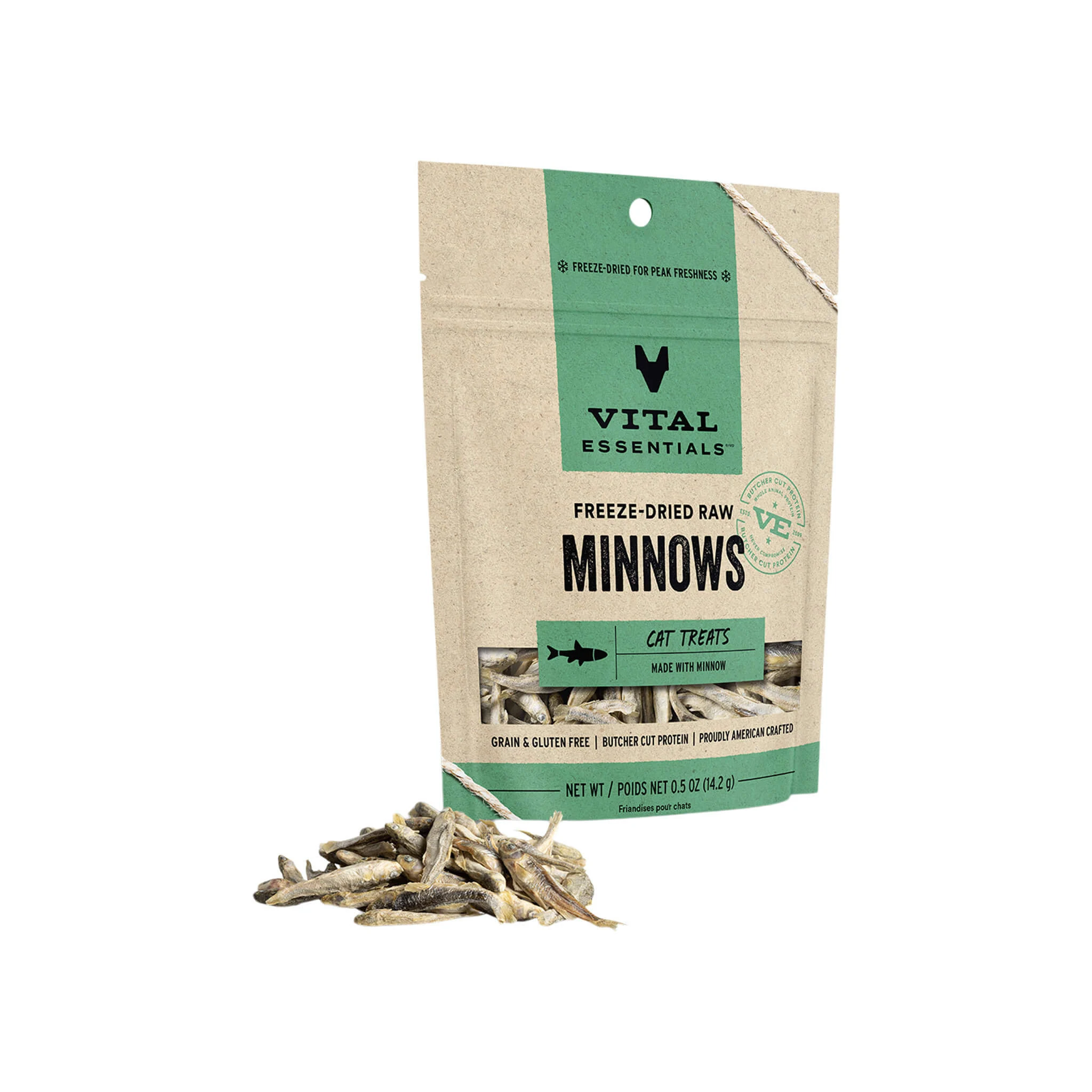 Vital Essentials Freeze-Dried Minnows Cat Treats