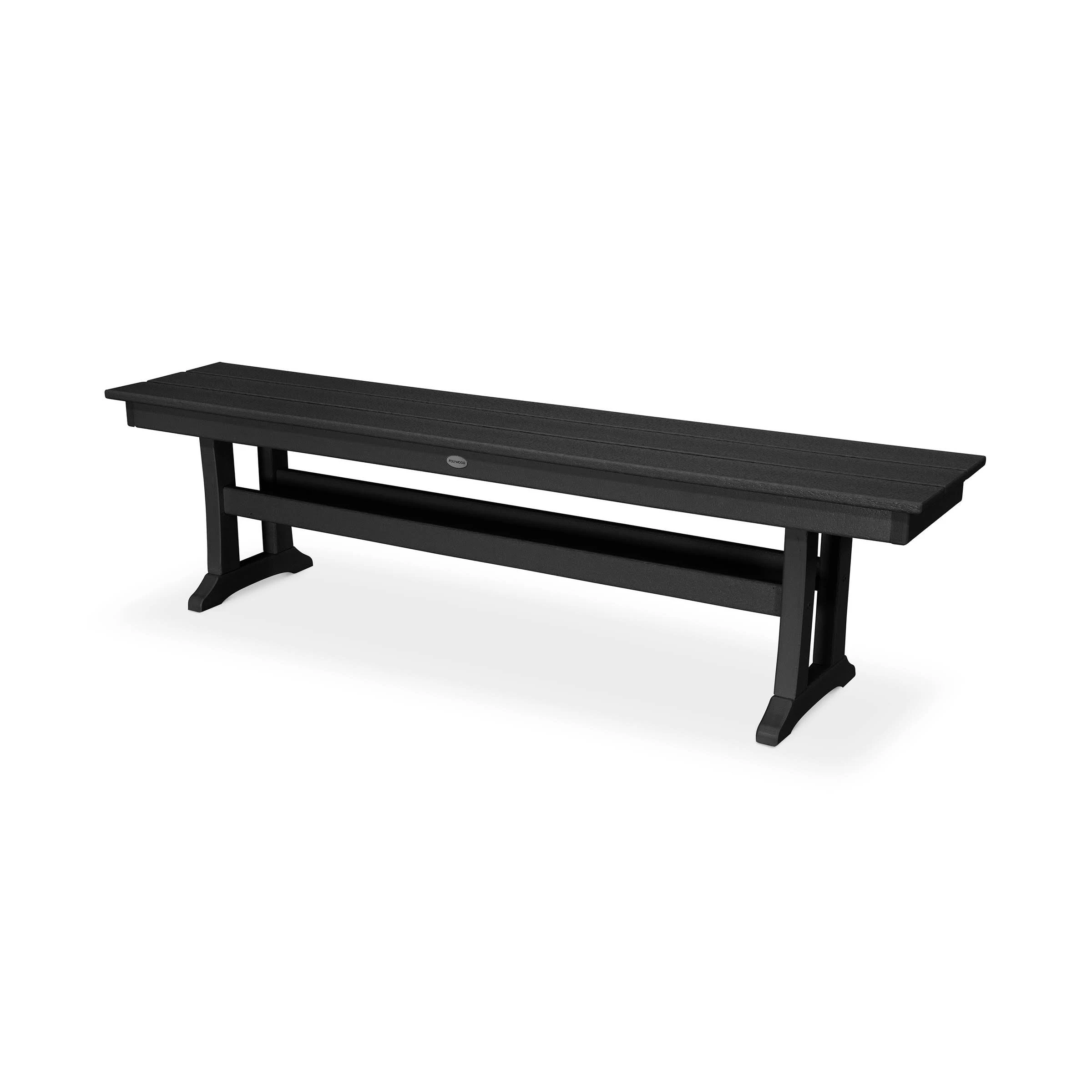 POLYWOOD Farmhouse Trestle Bench