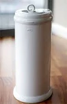 Ubbi Steel Diaper Pail, Odor Locking, No Special Bag Req’d - White