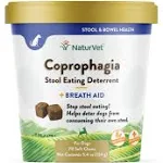 NaturVet Coprophagia Stool Eating Deterrent Plus Breath Aid Soft