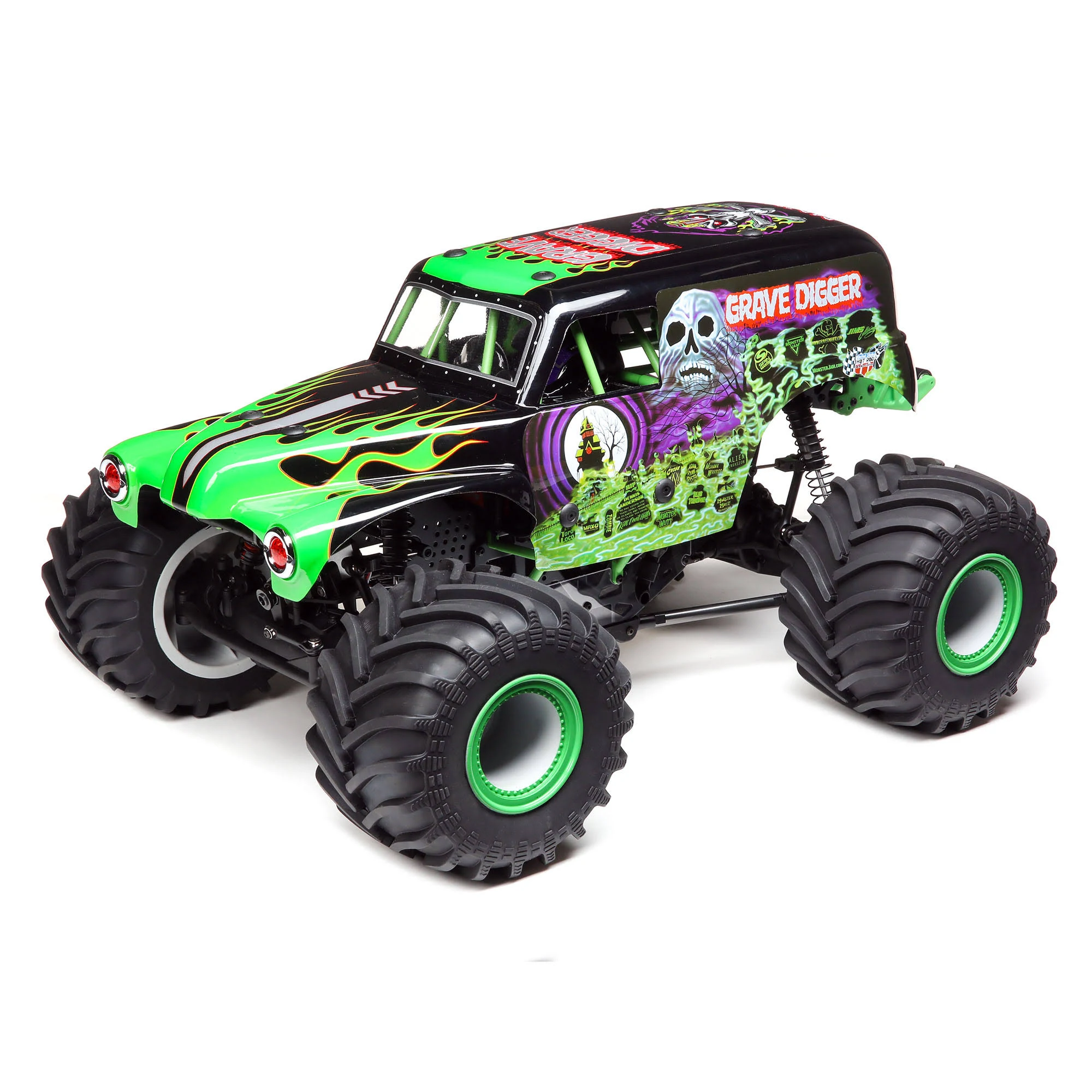 Losi - Lmt:4wd Solid Axle Monster Truck, Grave Digger:rtr - 04021T1