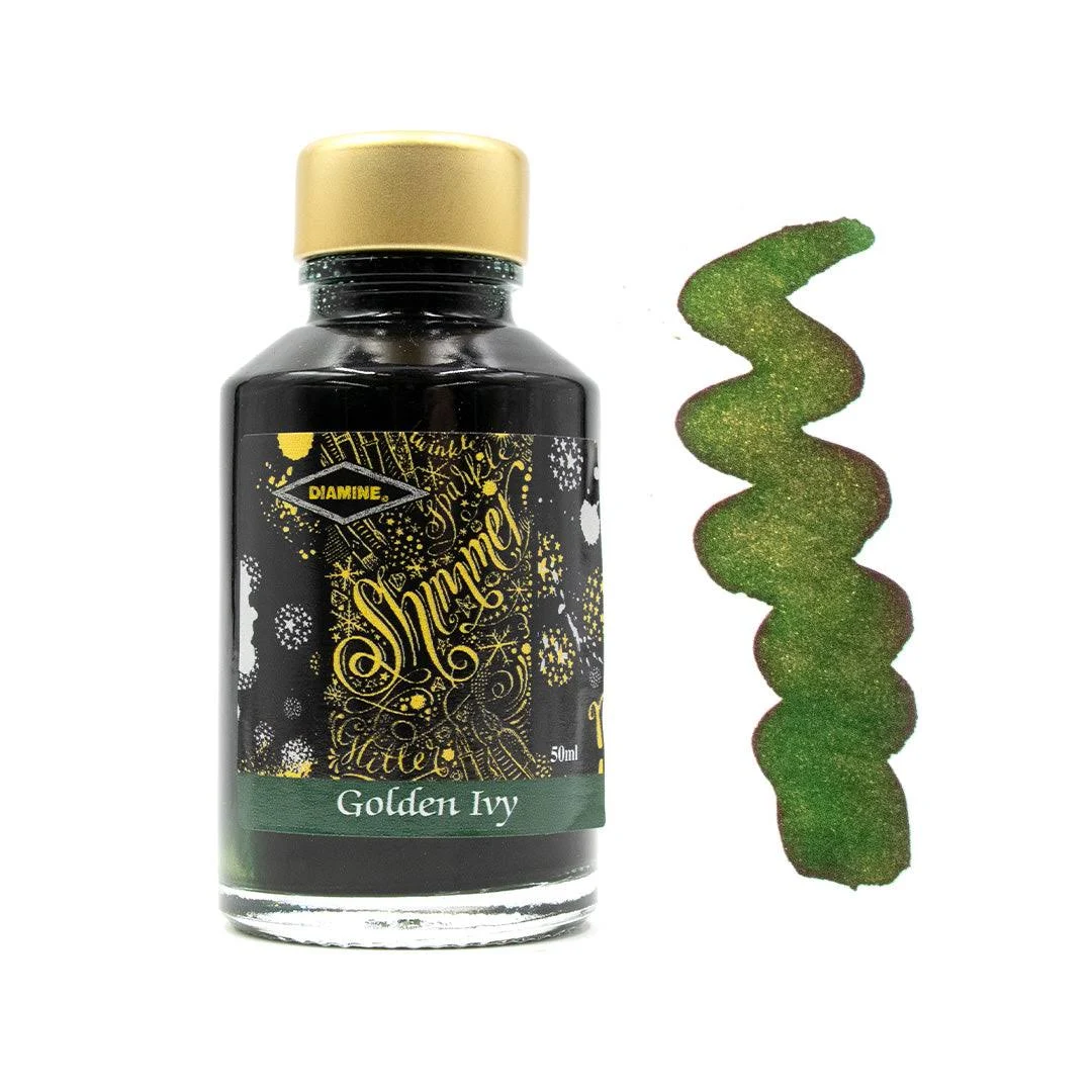 Diamine Shimmer-tastic Golden Ivy