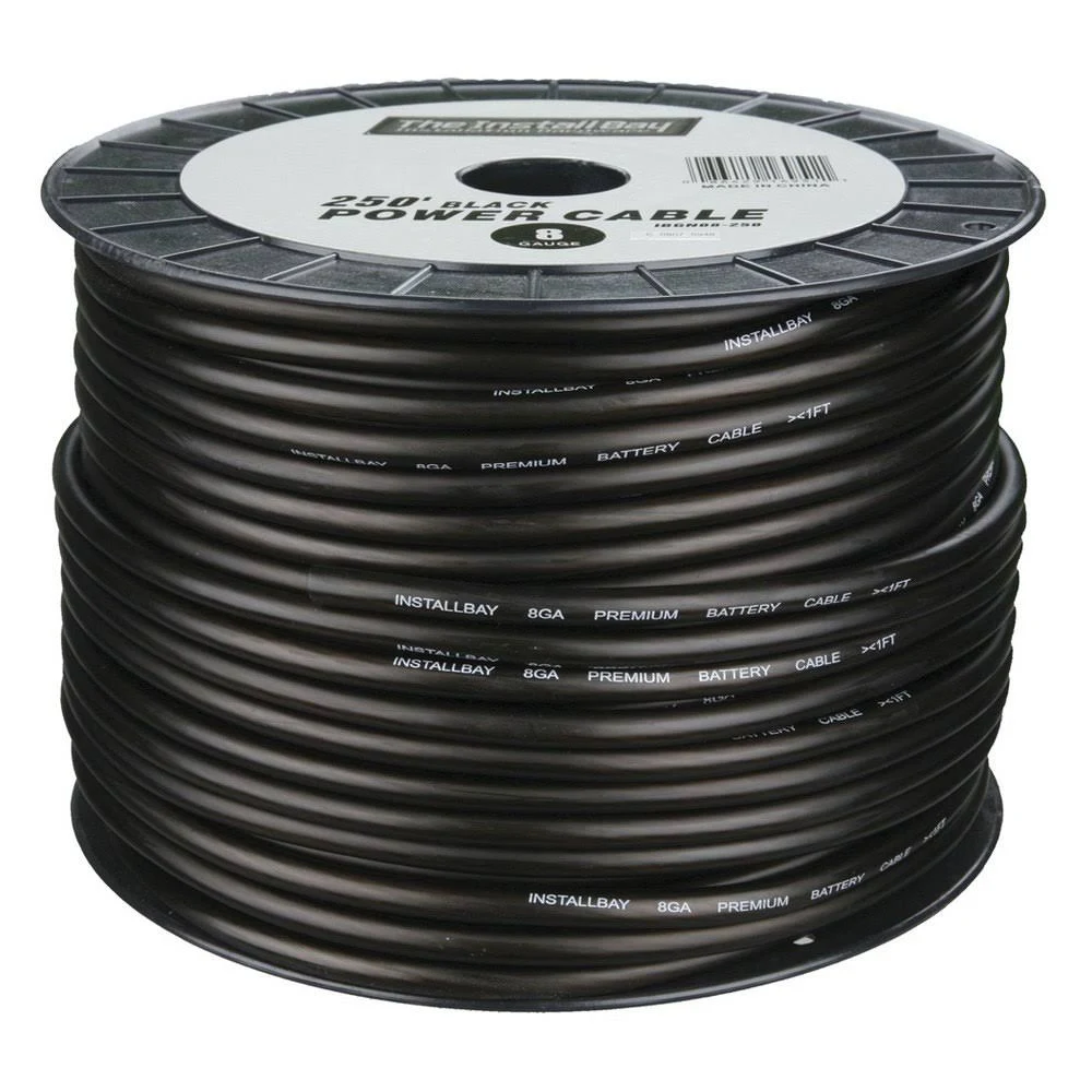 Installbay - CCA Value Line Power Cable 8 Gauge - 250 Feet (IBGN08-250)