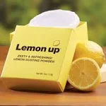 Lemon Up Dusting Powder 4 Oz Lemony Scent Talc-Free Body Powder USA