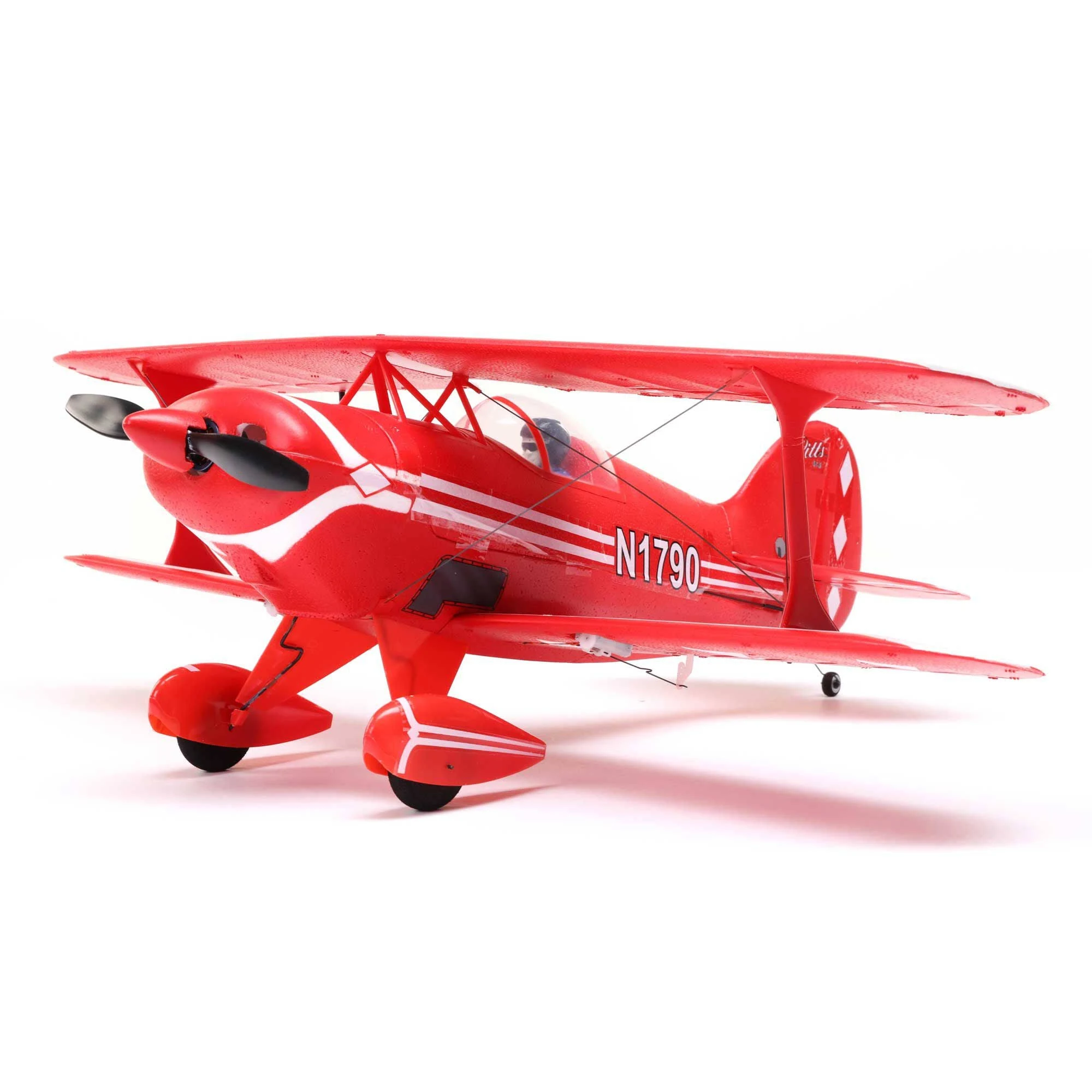 E-flite UMX Pitts S-1S Bind-N-Fly BNF Electric Airplane w/AS3X &amp; SAFE EFLU15250