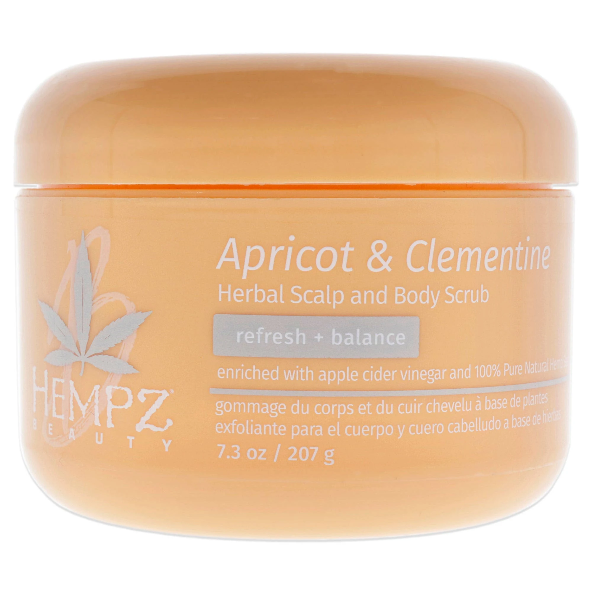 Apricot & Clementine Herbal Scalp & Body Scrub