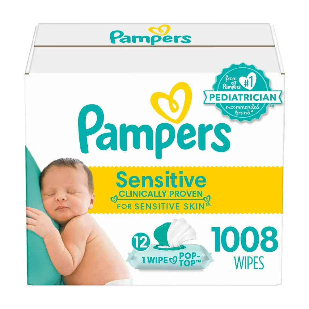 Pampers Sensitive Baby Wipes