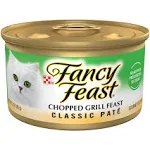 Purina Fancy Feast Classic Grain Free Wet Cat Food Pate - (24) 3 oz. Cans