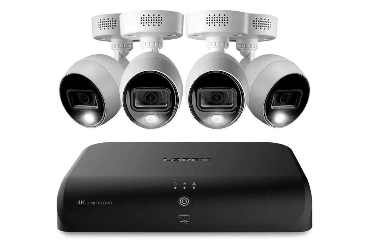 Lorex Fusion 4K 12 Camera Capable (8 Wired+4 Wi-Fi) 2TB Wired DVR System