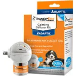 ThunderEase Dog Calming Pheromone Diffuser Kit | Powered by ADAPTIL | Vet Recommended to Relieve Separation Anxiety, Stress Barking & Chewing, and Fear of Fireworks & Thunderstorms (30 Day Supply)