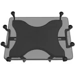 Ram - Universal X-Grip Holder for 12" Tablets | RAM-HOL-UN11U