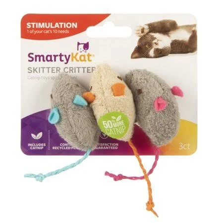 SmartyKat Skitter Critters Cat Toy