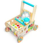 Melissa & Doug - Wooden Shape Sorting Grocery Cart