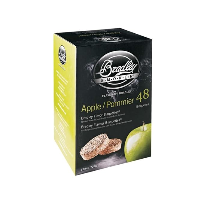 Bradley Smoker Apple Bisquettes (48 Pack)