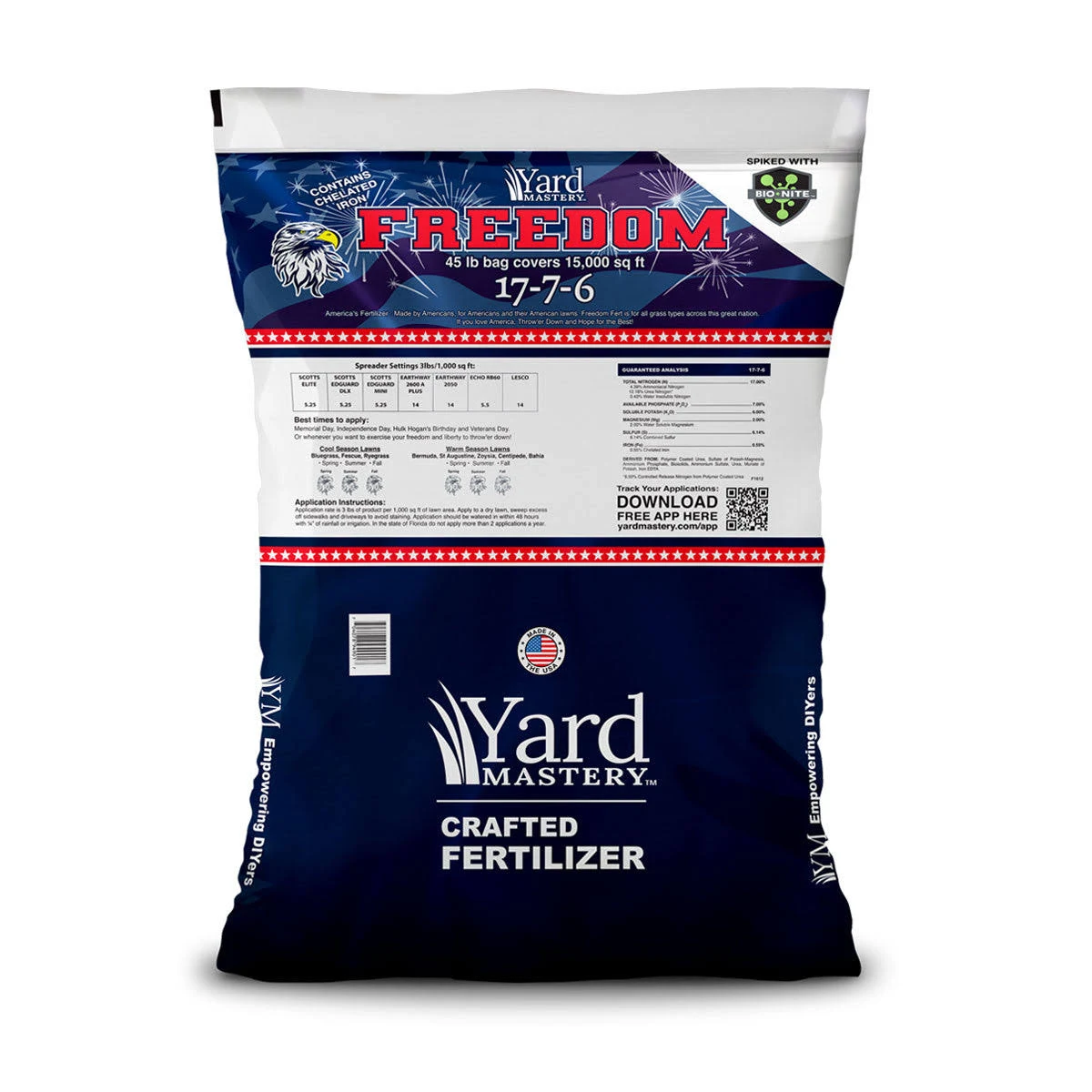 24-0-6 Flagship Granular Fertilizer with Iron | Yard Mastery