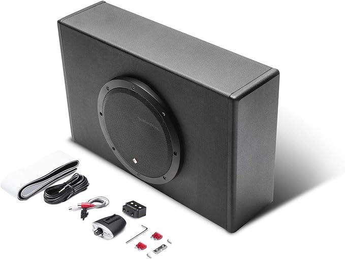 ROCKFORD FOSGATE P300-8P Punch Series Compact 300-Watt Powered 8" Subwoofer