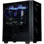 Periphio Firestorm Prebuilt Gaming PC | AMD Ryzen 5 5600X (4.6GHz Turbo) | AMD Radeon RX 6650 XT (8GB) | 1TB M.2 NVMe SSD | 16GB DDR4 RGB RAM | 240mm AIO Liquid Cooler | Windows 11 | WiFi + BT