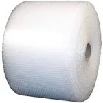 Cushioning Roll 3/16 Perforated 12 Bubble Rolls Small 12 Width 700 feet, Clear