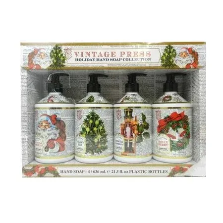 Vintage Press Holiday Hand Soap Collection