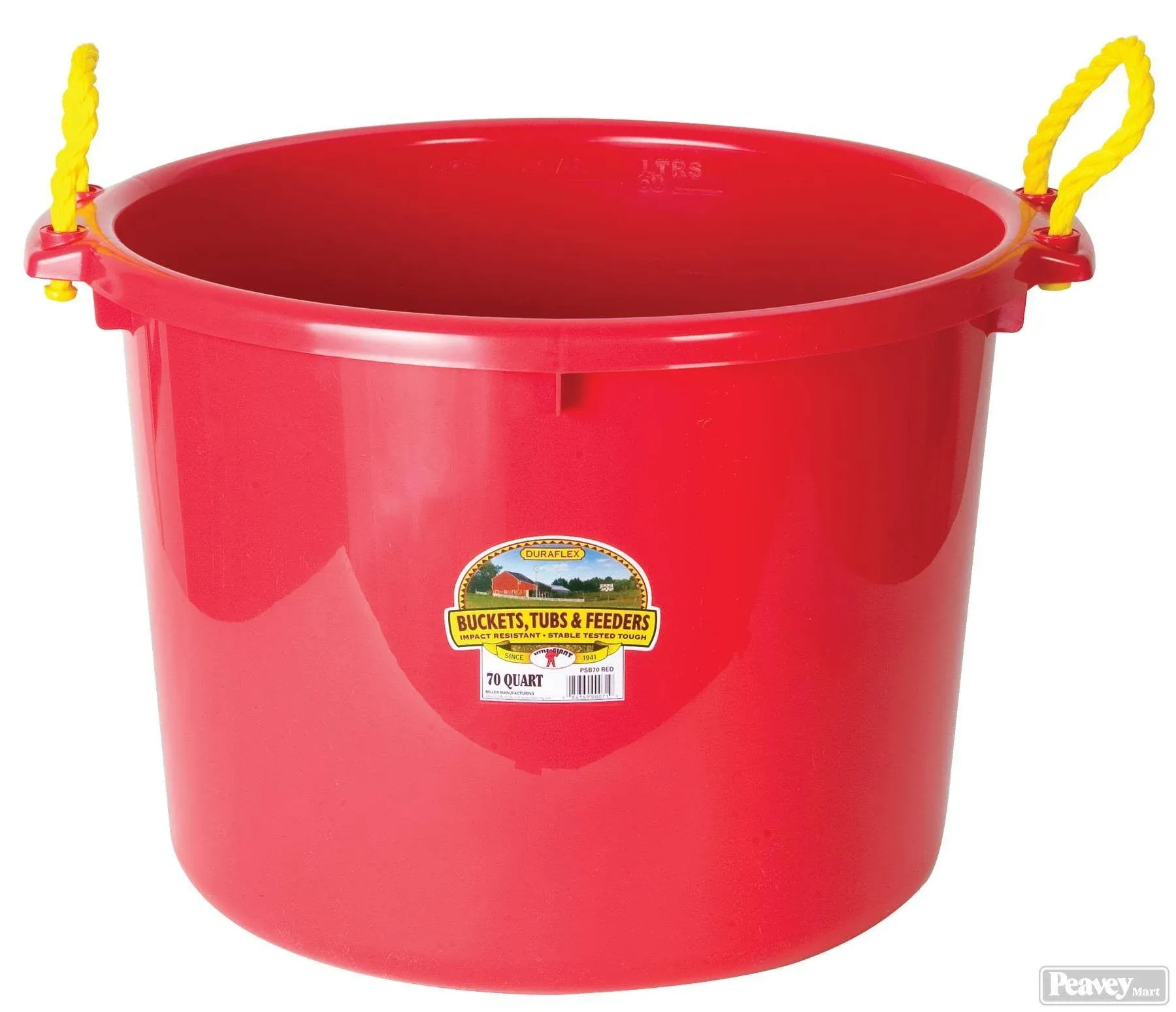 Little Giant 70 Quart Muck Tub - Black