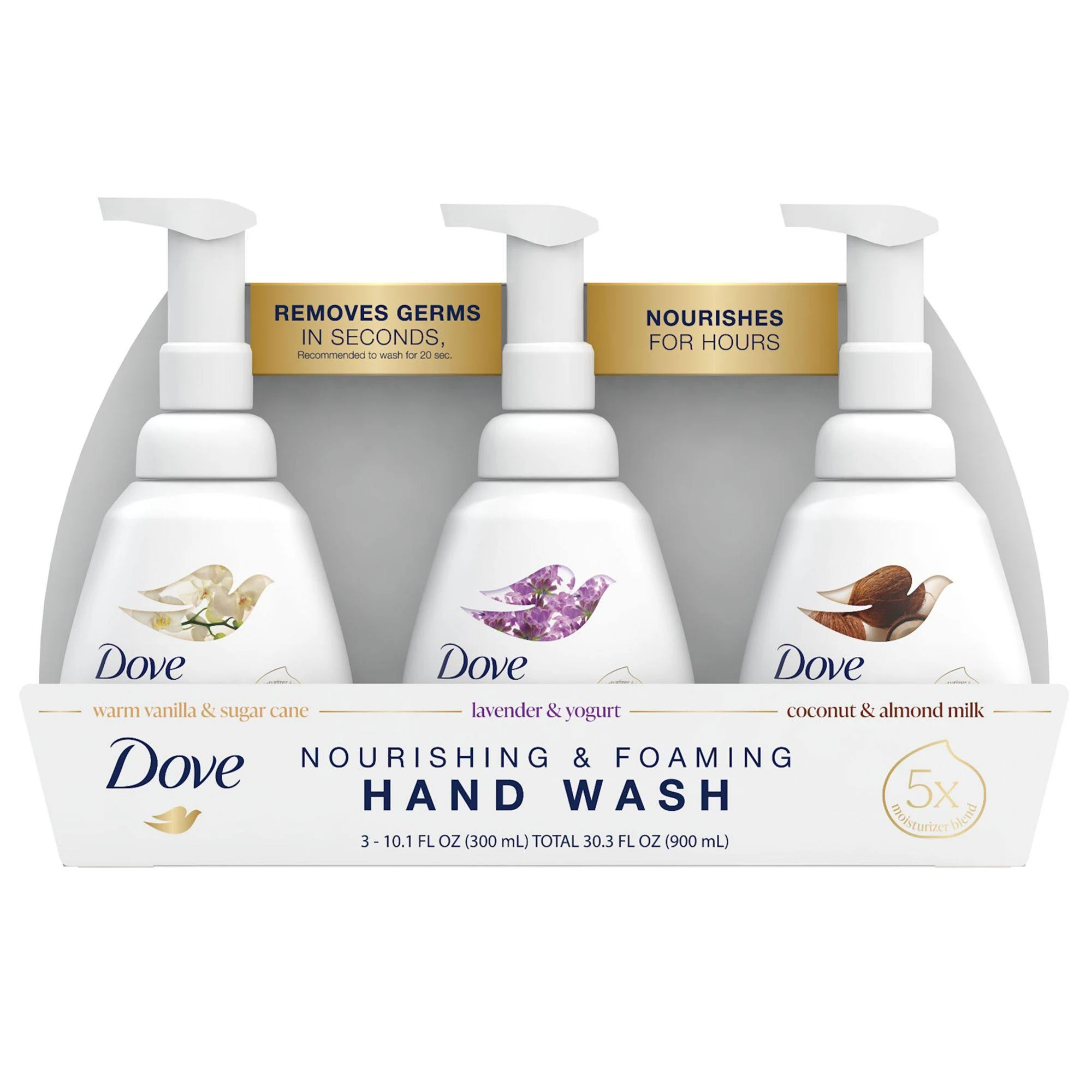 Dove Foaming Hand Soap Variety Pack