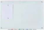 Audio-Visual Direct Magnetic White Glass Dry-Erase Board - 18" x 24"