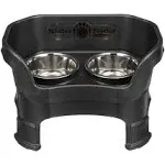 Neater Feeder Deluxe with Leg Extensions, Midnight Black, Medium