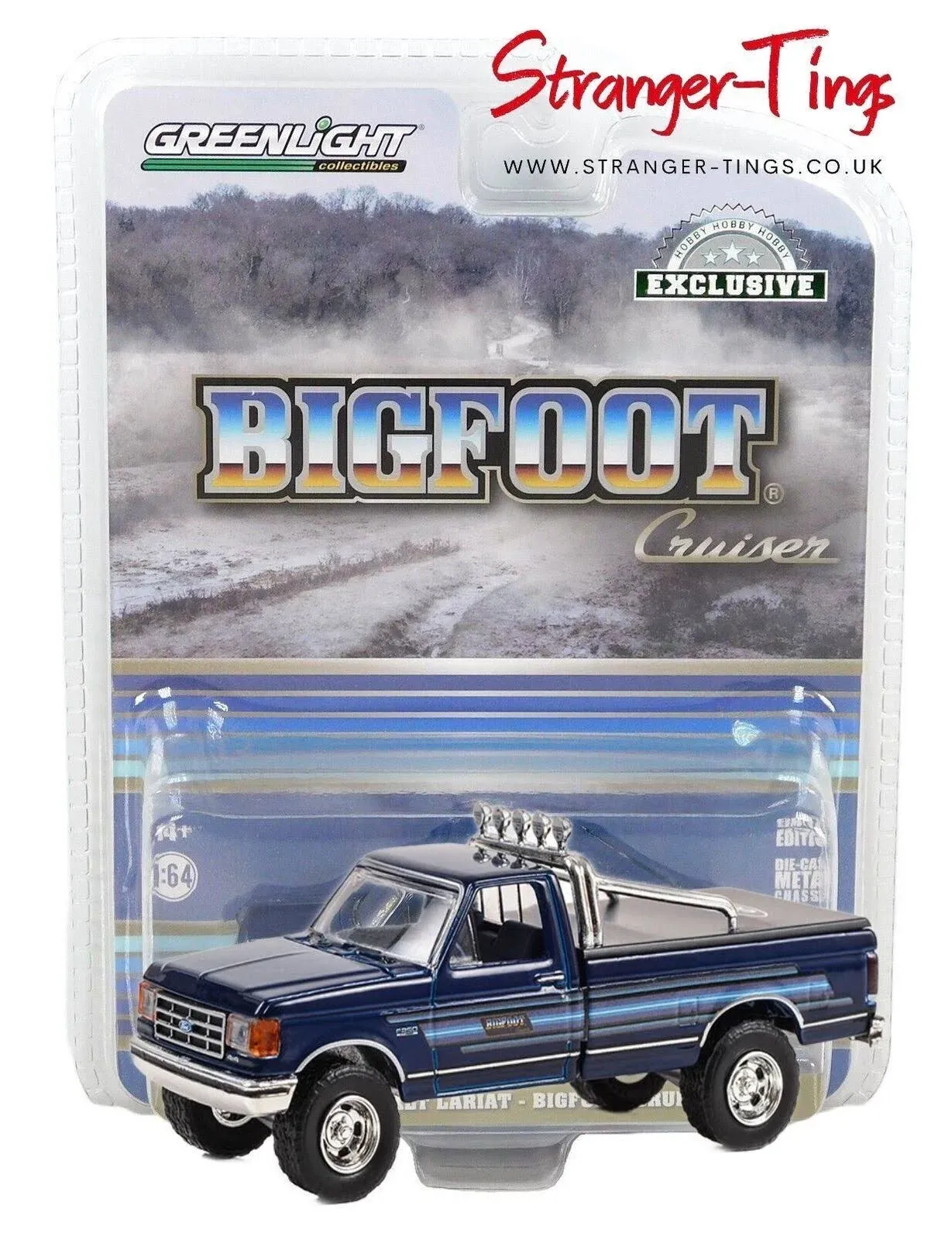 Greenlight Hobby Exclusive - 1987 Ford F-250 XLT Lariat - Bigfoot Cruiser #1