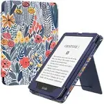 MoKo Case for 6.8" Kindle Paperwhite(11th Generation-2021) and Kindle Paperwhite Signature Edition, Slim PU Shell Cover Case with Auto-Wake/Sleep