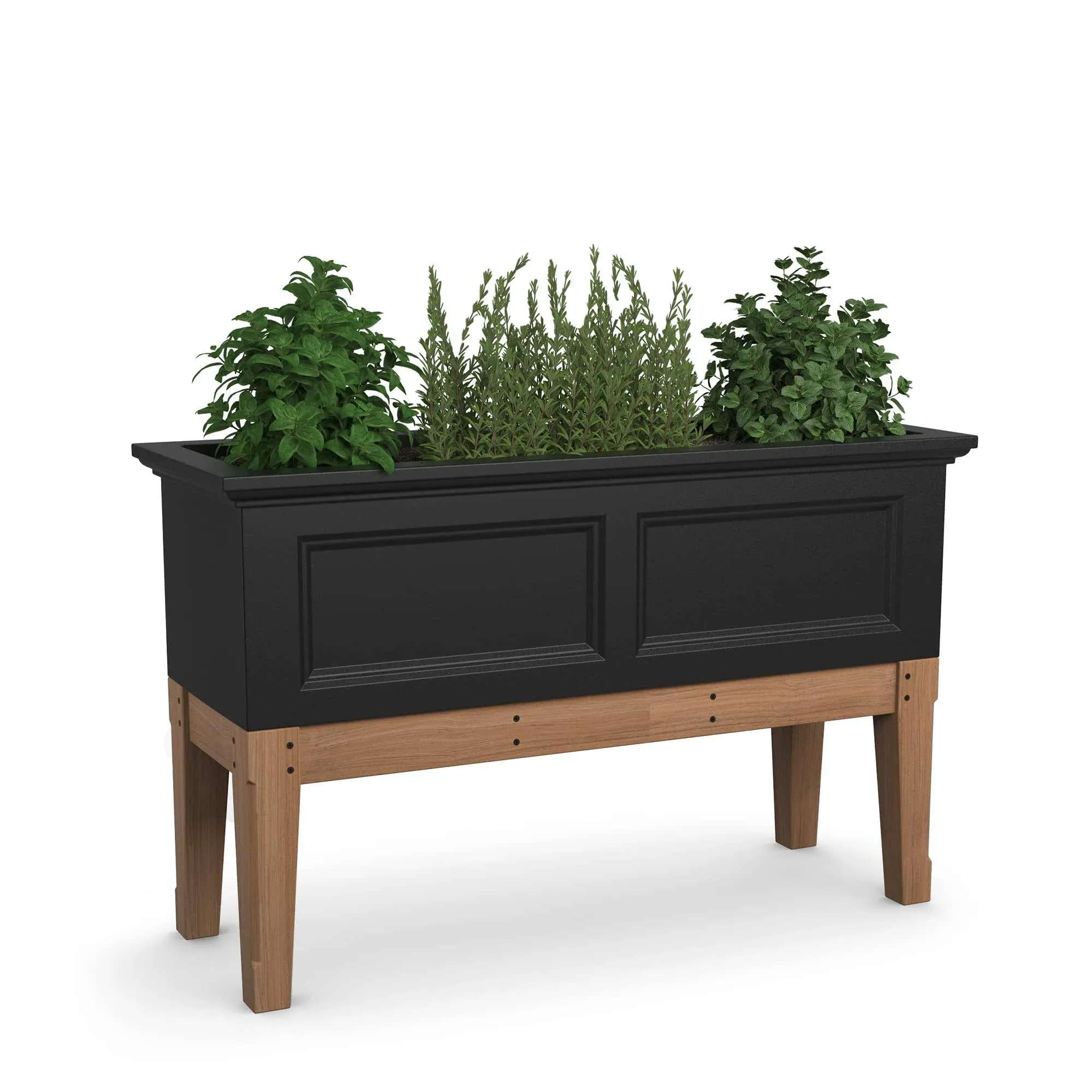 Mayne 4890-B Fairfield Elevated Garden Bed, Black