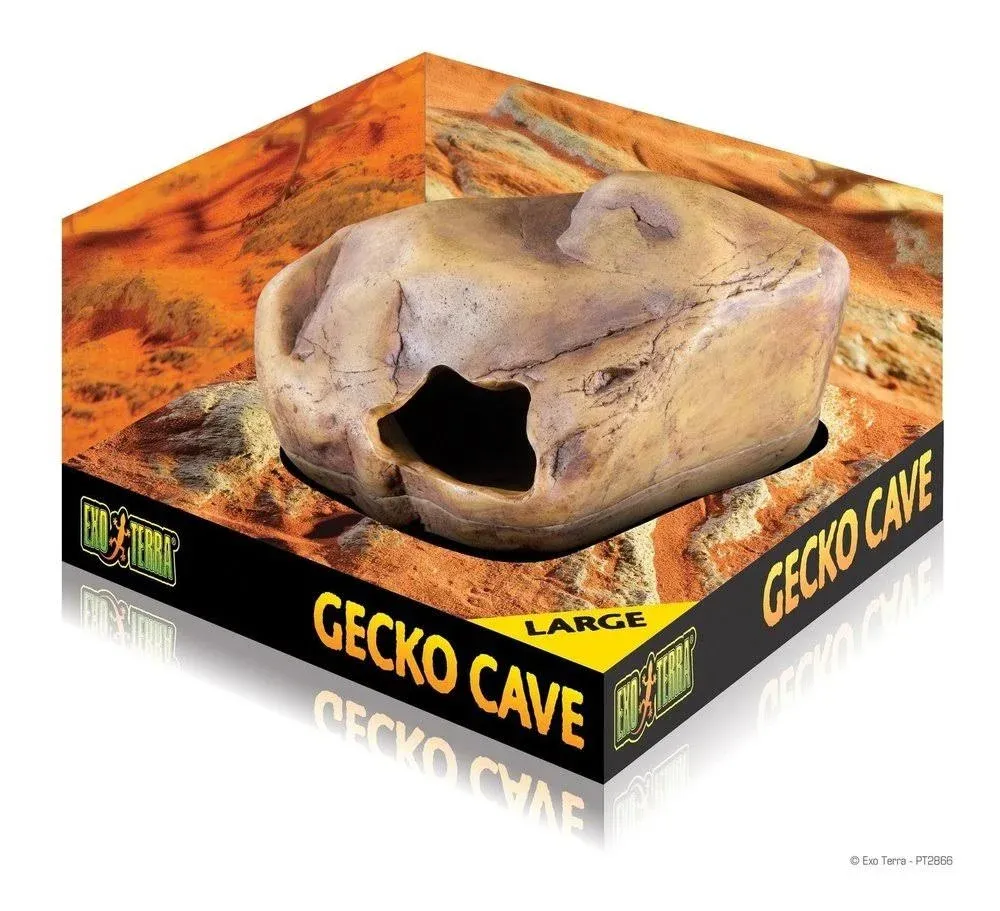 Exo Terra Gecko Cave for Reptiles - Large