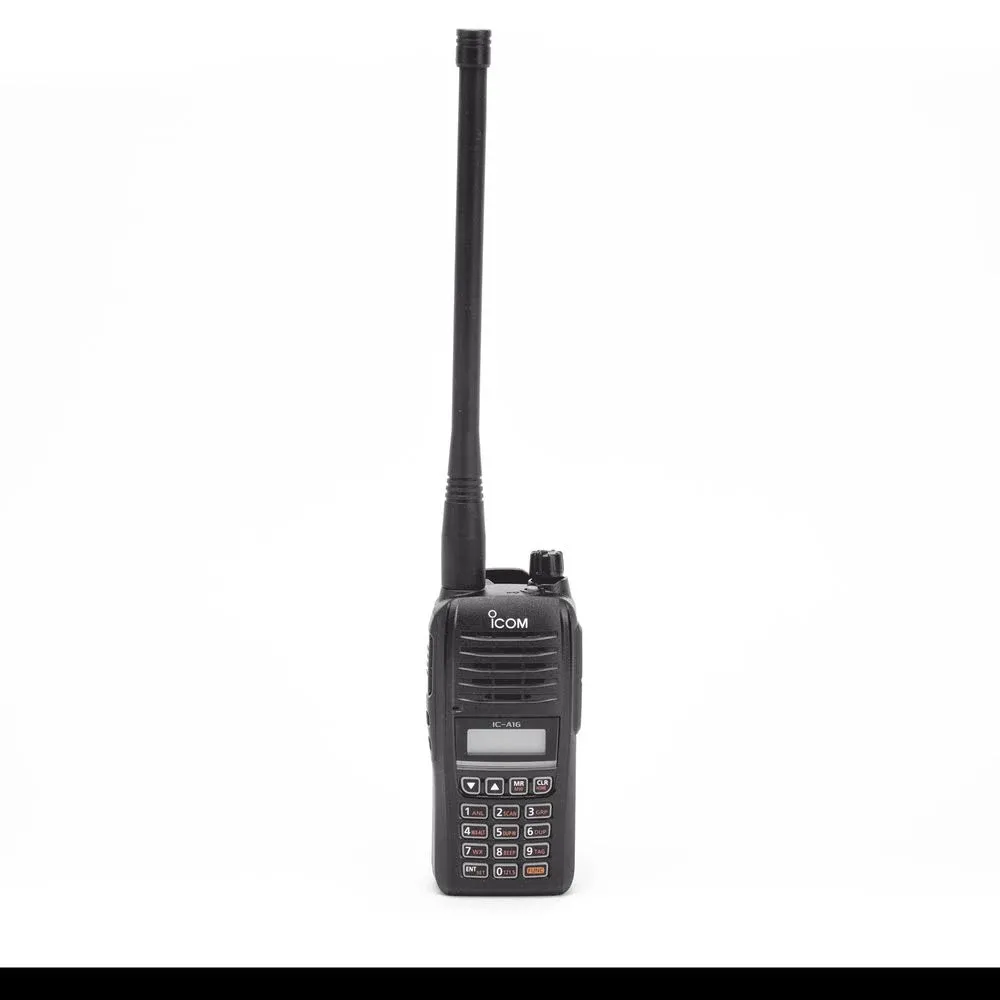 Icom A16 VHF Air Band Handheld Transceiver