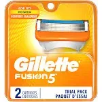 Gillette Fusion 5 - 2 Cartridges each Lot of 2