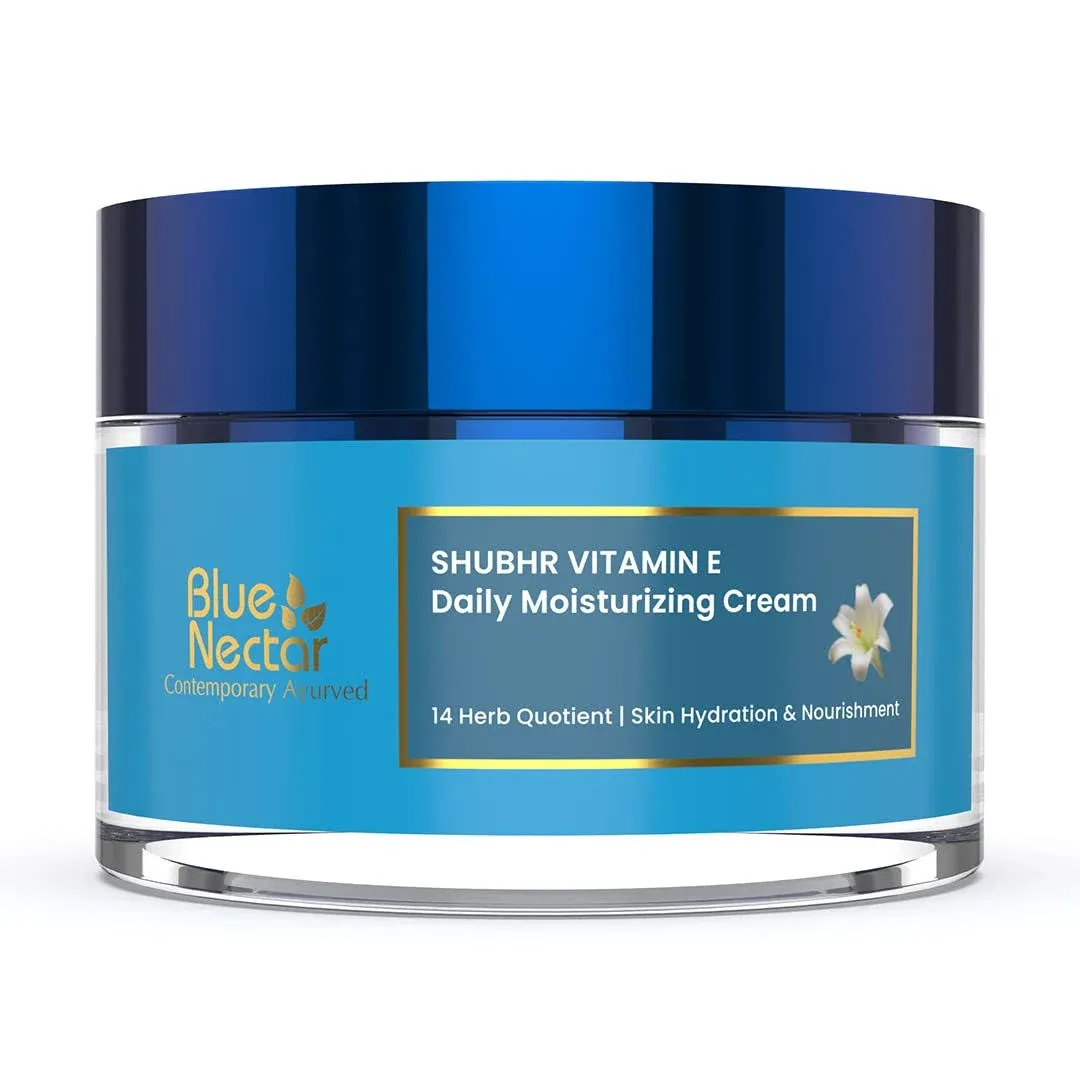 Blue Nectar Anti Aging Face Cream With Natural Vitamin E & Vitamin C | Ayurvedic ...