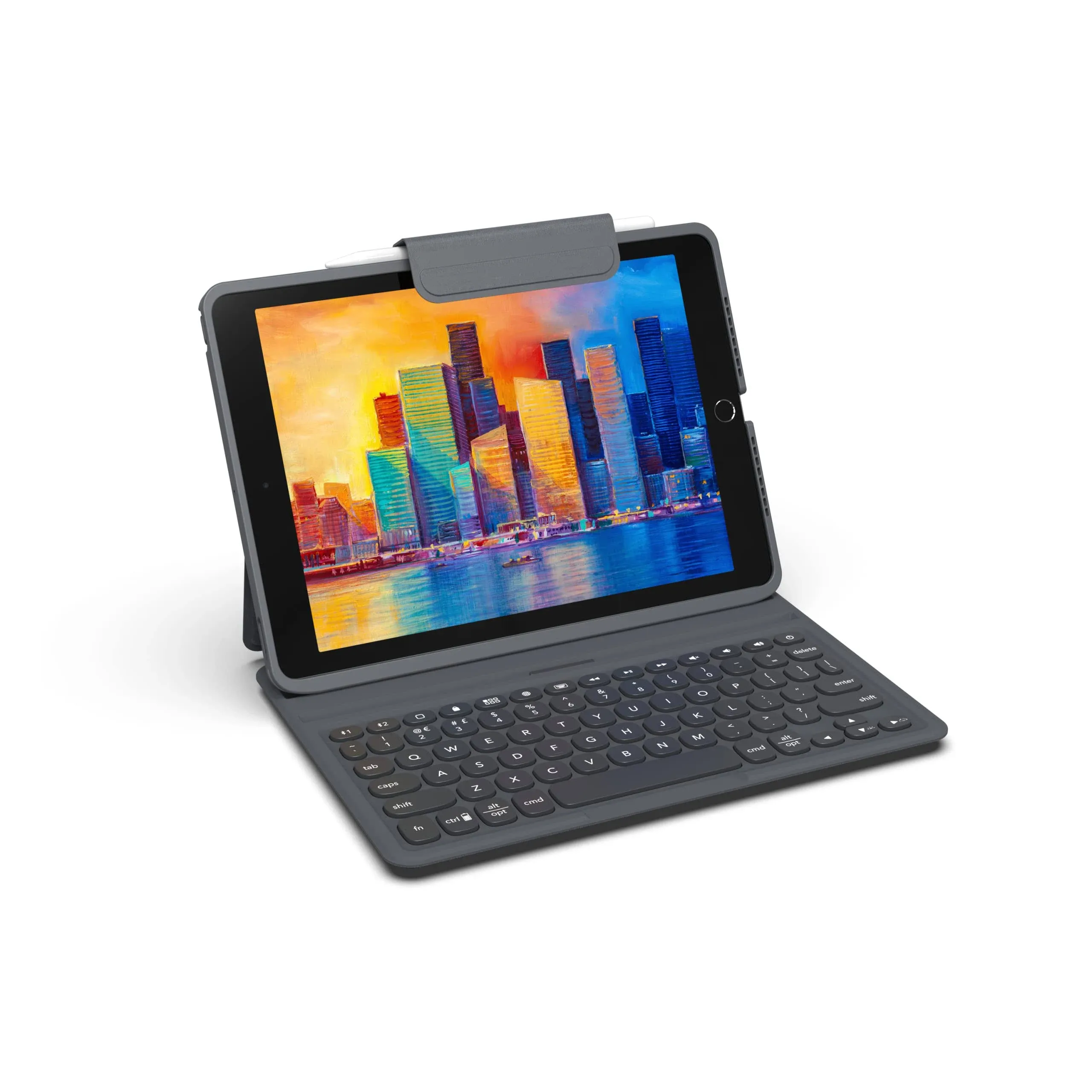 ZAGG - Pro Keys Wireless Keyboard & Detachable Case for Apple iPad Air 10.9" (2020, 2022) - Black